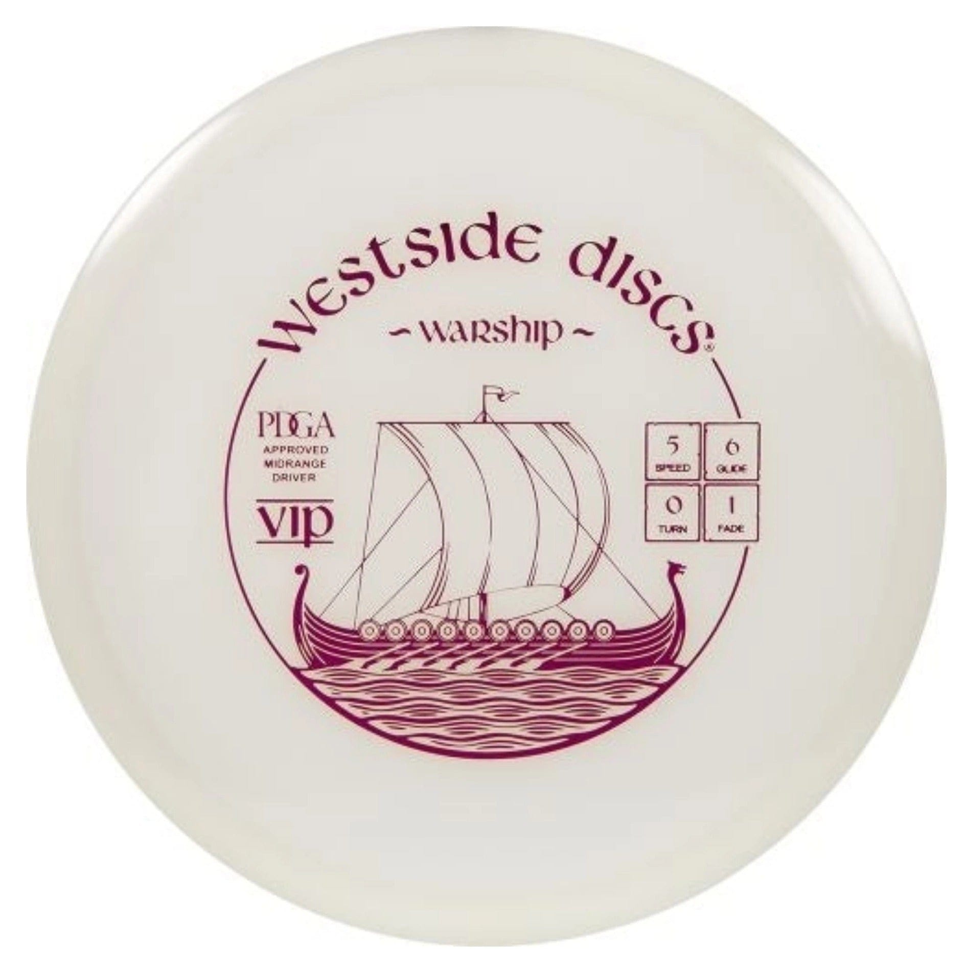 VIP Warship disc golf disc